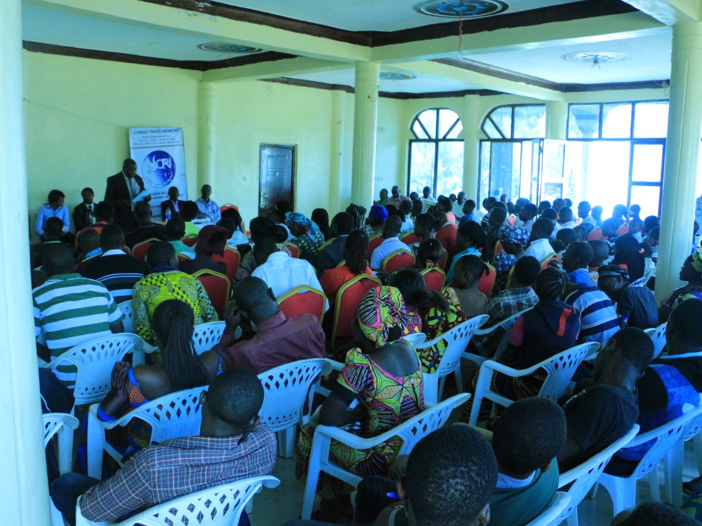 Tribune d’expression populaire organisée à Bweremana au tour du thème «les droits de l’homme pour et par les jeunes »