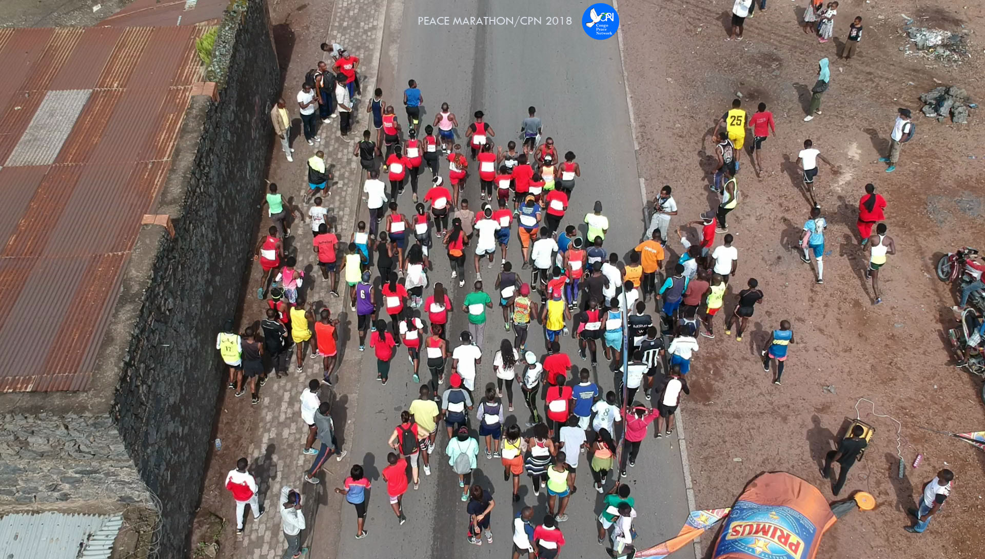 Plus de 150 personnes ont pris part à la 1ère édition du peace marathon de Congo Peace Network