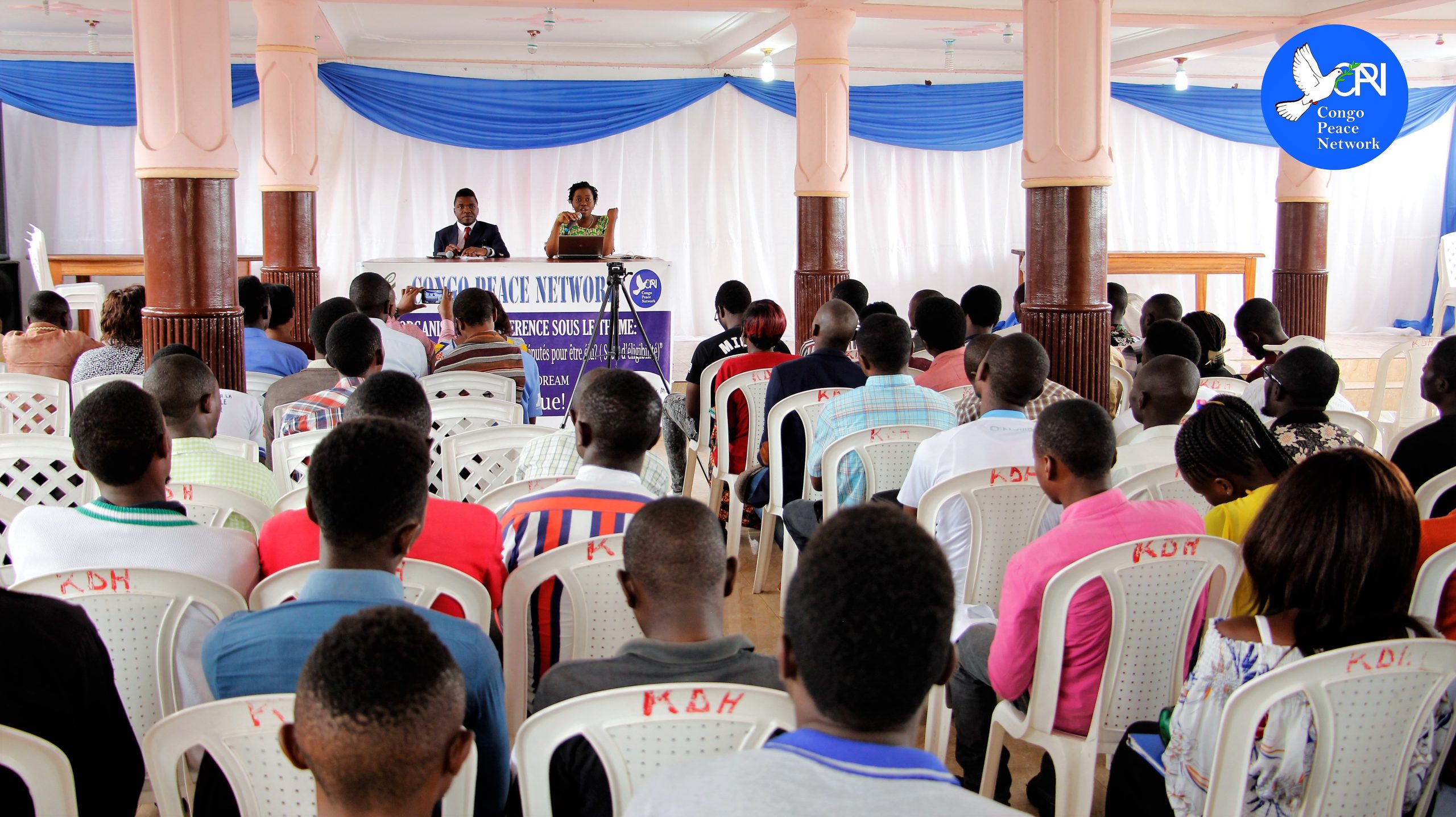 Congo Peace Network organise une conférence-débat autour du thème « comment calculer les voix des candidats pour être élu : seuil d’éligibilité »